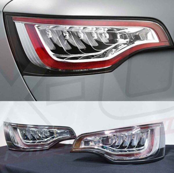 Audi Q Led Taillights With Clear Finish To Fit Facelift