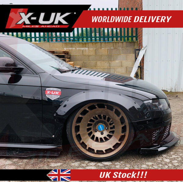 A4 wide body kit conversion kit to fit B8 2008-2012 A4 and S4