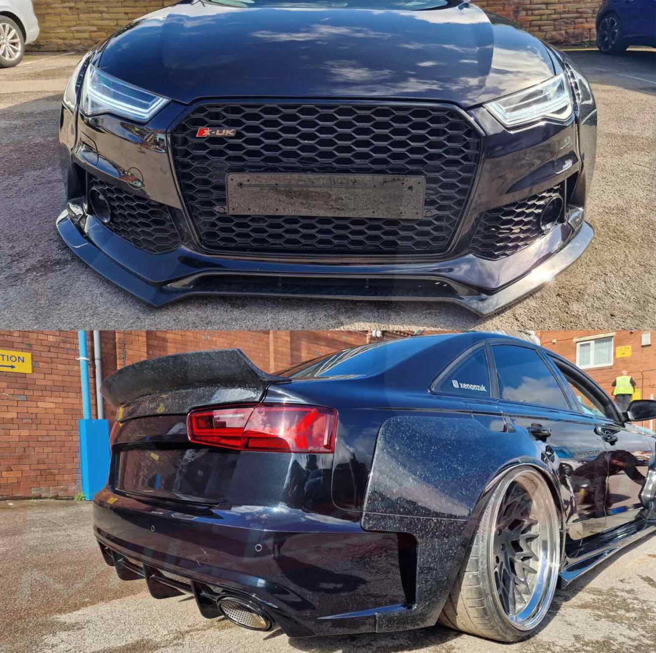 Audi A6 S6 wide body 2011-2018 to fit both saloon and avant