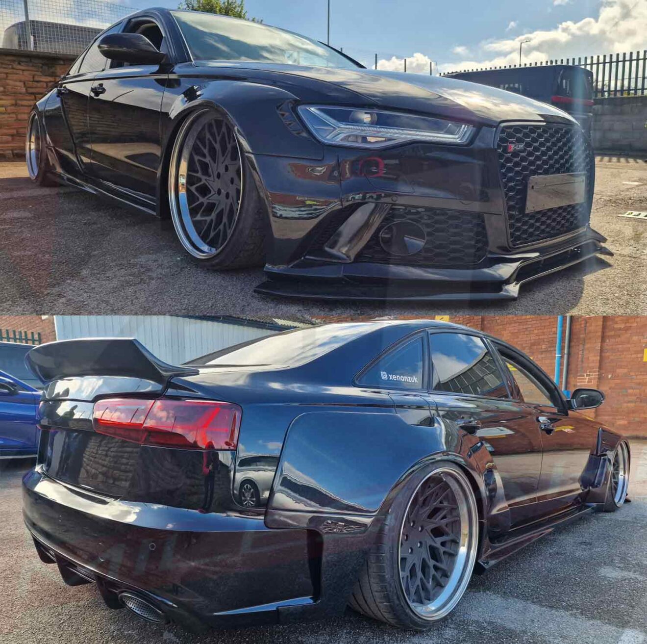 Audi A6 S6 wide body 2011-2018 to fit both saloon and avant