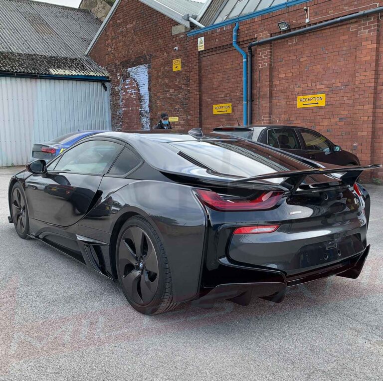 BMW I8 rear diffuser 2014-2019 valance FRP