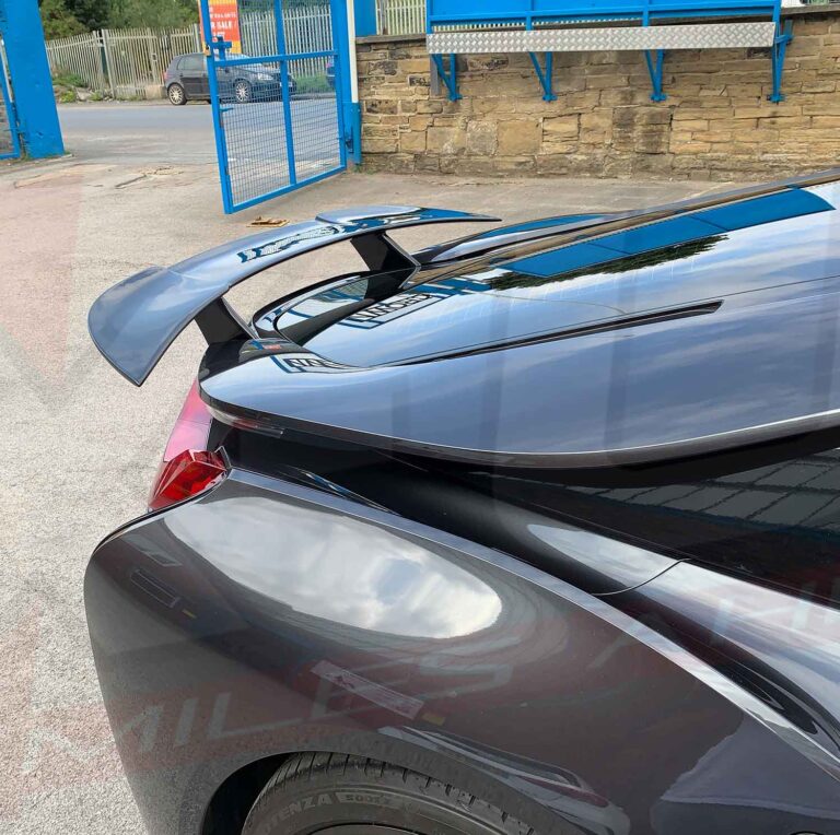 BMW I8 rear spoiler wing 2014-2019 gloss black FRP