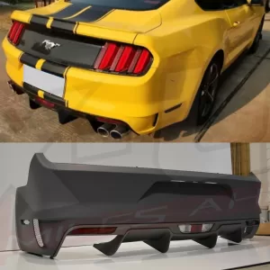 ford mustang 2015-2017 rocket style rear bumper conversion body kit