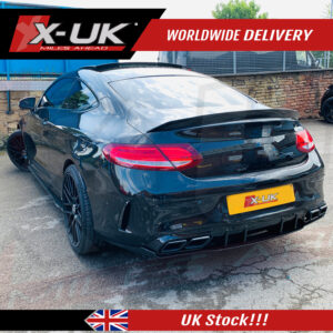 C205 C63 S spoiler style AMG Sport to fit Mercedes coupe