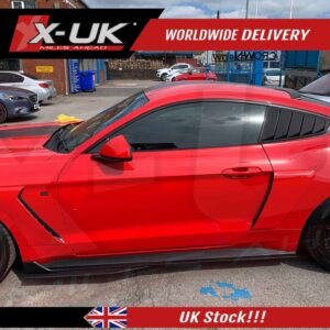 Ford Mustang 2015-2020 GT500 style side skirts extensions