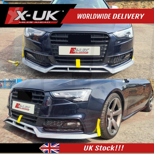 Audi A5 Sline Splitter FRP will also fit S5 2012-2016 B8.5 models