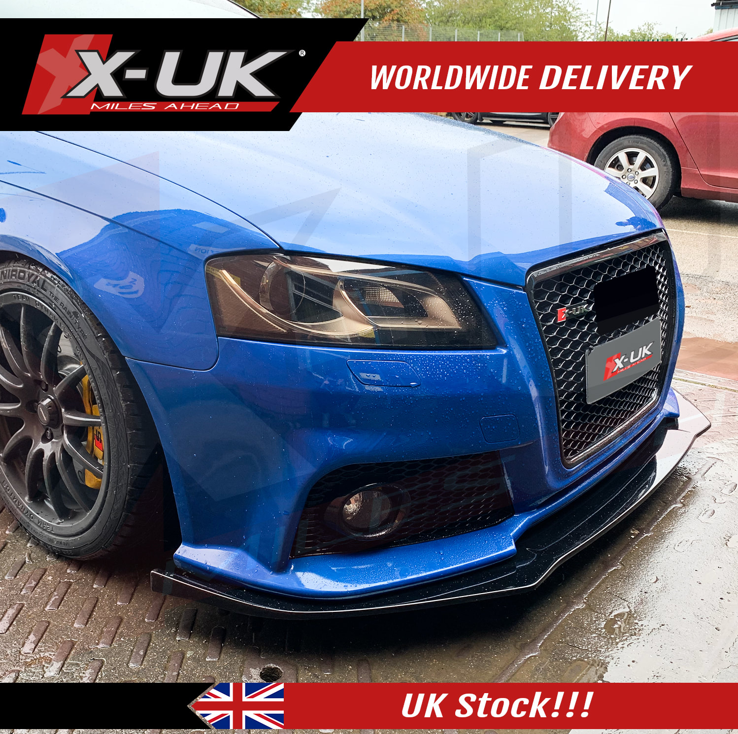 Front Racing Splitter Audi S3 8P FL, Our Offer \ Audi \ A3 / S3 / RS3 \ S3  \ 8P FL [2008-2012]