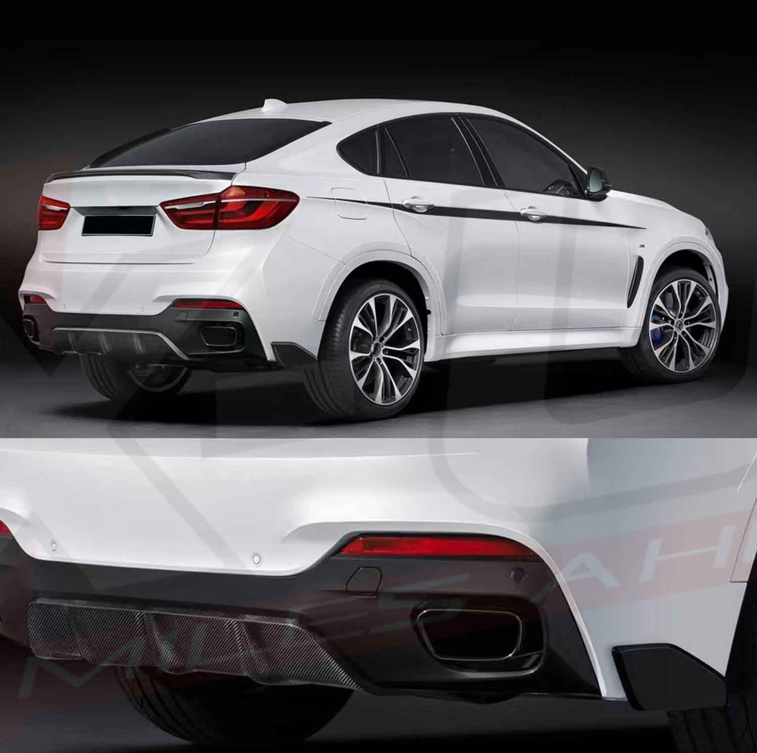 BMW X6 F16 M-TECH Style Body Kit – CarGym