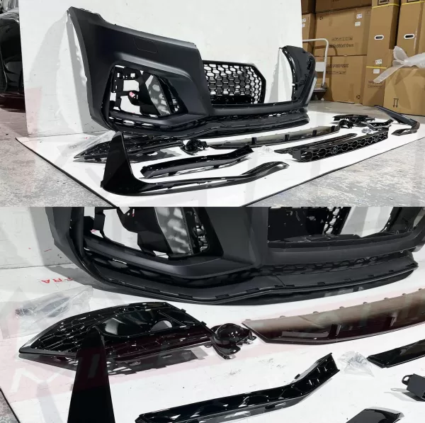 Audi Q5 B9 2018-2020 Front Bumper Conversion to RSQ8 Style 2021-2023 Upgrade