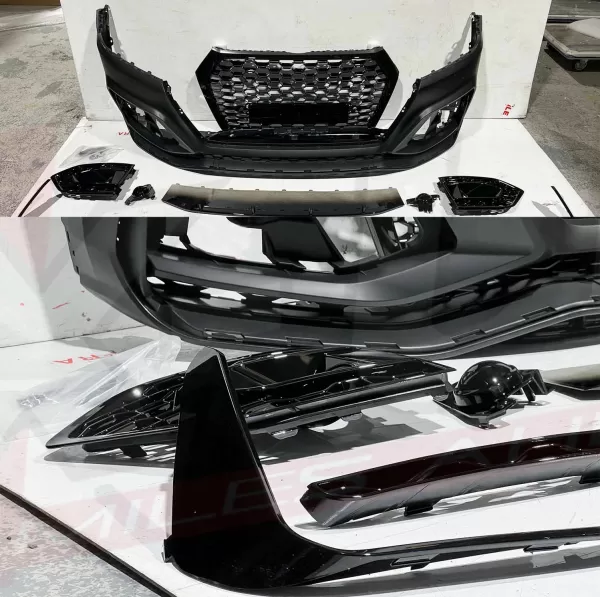 Audi Q5 B9 2018-2020 Front Bumper Conversion to RSQ8 Style 2021-2023 Upgrade