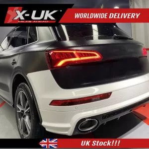 Audi Q5 Sline SQ5-2016 2021 rear bumper diffuser